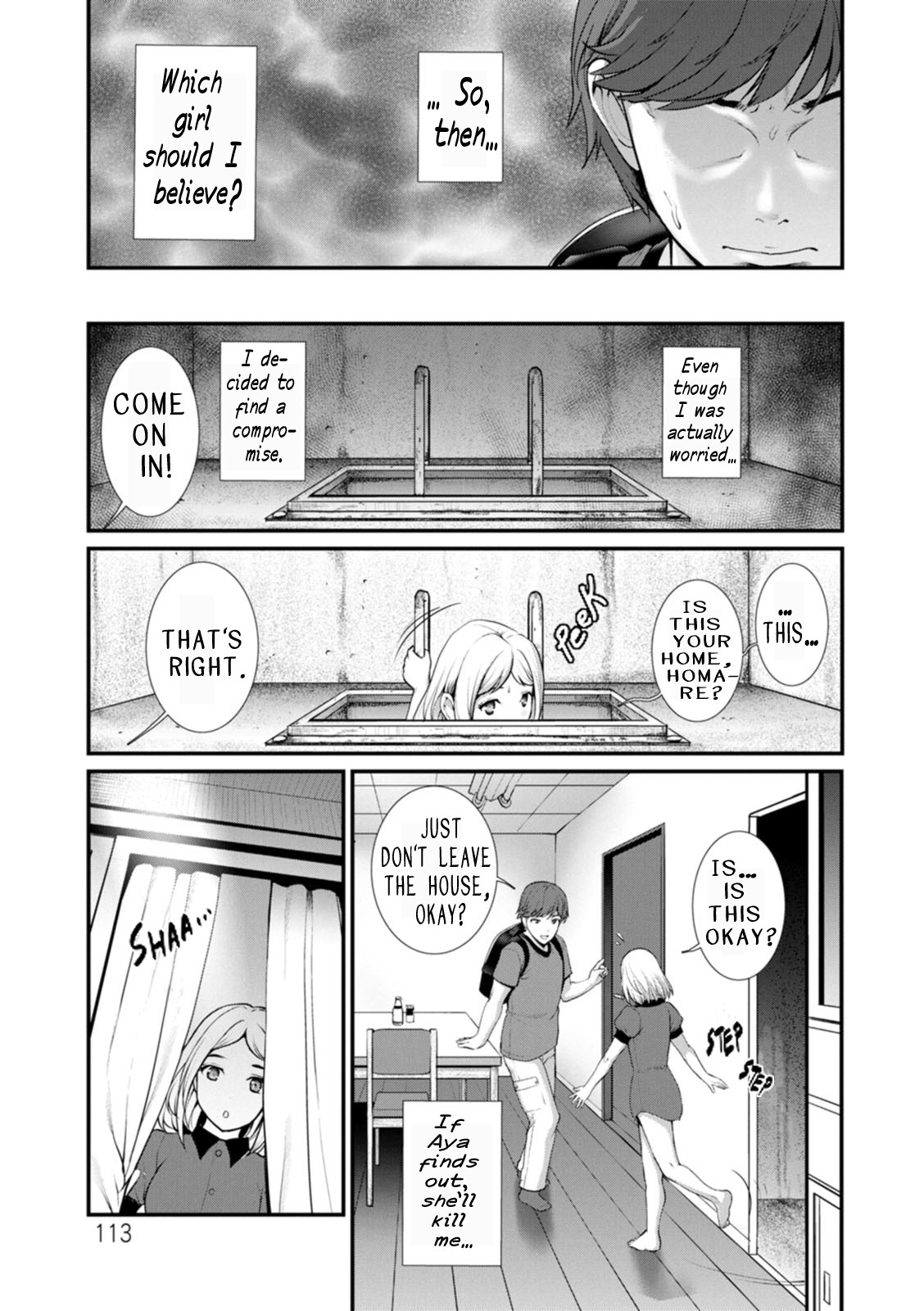Hentai Manga Comic-Honeymoon At 30 Meters Underground-Read-113